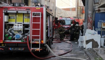 İzmir’de korkutan yangın