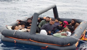 Göçmenler hız kesmiyor: 64 kişi kurtarıldı, 26 kişi yakalandı