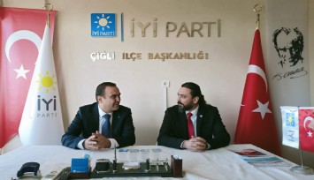 Başkan adayına ilk açık destek Çiğli'den