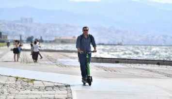 İzmir’de elektrikli scooter için hız sınırı  