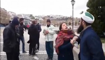 ''Burası İzmir burada gericilere yer yok!'