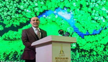 Tunç Soyer 'Sünger Kent' projesini tanıttı