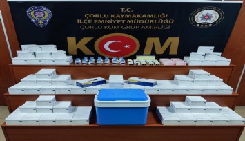 Ambulansta yüzlerce gümrük kaçağı ilaç bulundu