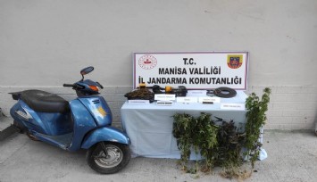 Manisa’da hem esrar hem de tarihi eser ele geçirildi