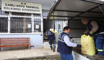 Güzelbahçe Belediyesinden çiftçiye 'can suyu'