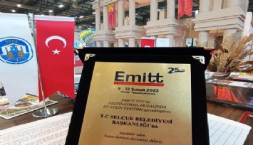 Efes Selçuk Belediyesine EMIT’ten en etkin tanıtım ödülü