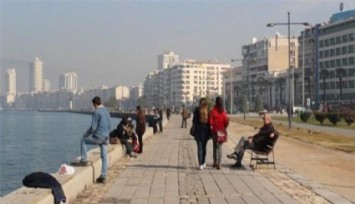 İzmir parçalı bulutlu