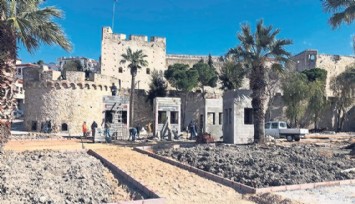 Çeşme Kalesi’ne rant perdesi