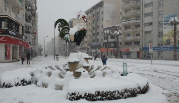 Denizli’ye yoğun kar yağışı uyarısı