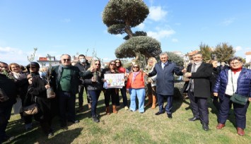 Güzelbahçe’de “zeytinime dokunma” eylemi
