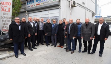 Başkan İduğ'dan esnafa destek   