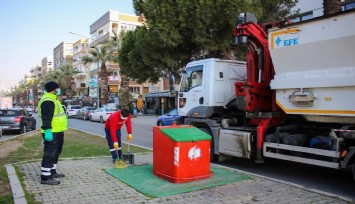Karşıyaka'da çöpler yer altına alınıyor