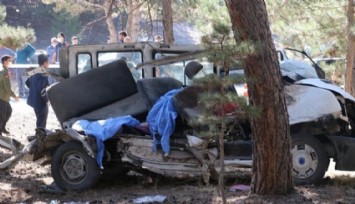 5 çocuğun öldüğü kazada sorumlu ‘çam ağacı’ oldu