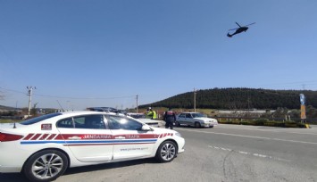 İzmir'de kurallara uymayan sürücülere, havadan ceza yağdı