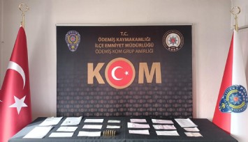 İzmir'de tefeci çetesine baskın