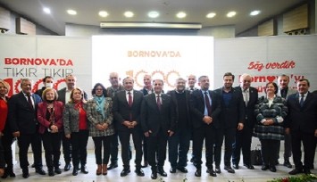 Başkan İduğ’dan “Bornova’da tıkır tıkır 1000 gün” sunumu   