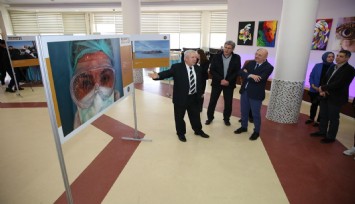 Celal Bayar'da 2021 ödüllü basın fotoğrafları sergilendi
