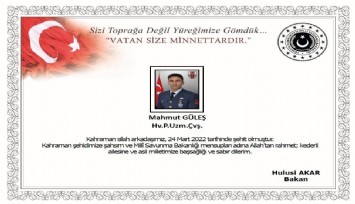 İzmir'de bir asker şehit oldu