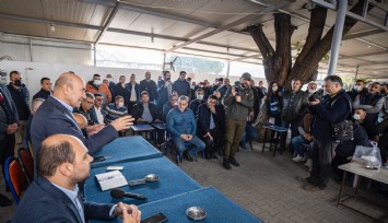 Soyer'den Bergama esnafına destek mesajı