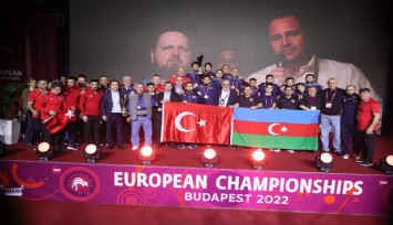 Güreşte Türkiye Avrupa ikincisi
