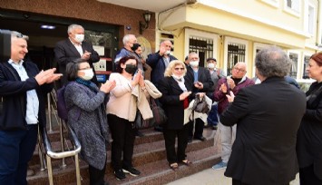 Bornova Kızılay Mahallesi’ndeki büyük kentsel dönüşüm için Başkan İduğ’a alkışlı teşekkür