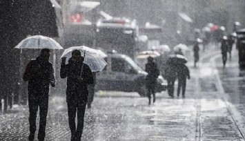 Ege’nin iç kesimlerine sağanak uyarısı