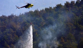 Yangınla mücadele için uçak ve helikopter ihalesi sonuçlandı