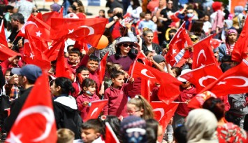 23 Nisan coşkusu Menemen’de başladı