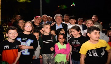 Başkan İduğ'dan çocuklara hediye sözü