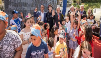 Limontepeli çocuklara 23 Nisan hediyesi: Şehit Yahya Efiloğlu Parkı açıldı