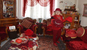 Onun en büyük aşkı 'Kırmızı'