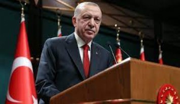 Erdoğan: Maske zorunluluğu kalktı