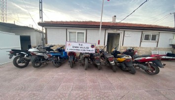 Bergama’da 2 motosiklet hırsızı kıskıvrak yakalandı