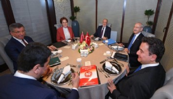 İtiraz yok: 6'lı masa aday konusunda uzlaştı