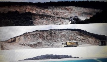 İzmir’de Doğa Koruma Alanı’nda 2 milyon ton kapasiteli taş ocağı
