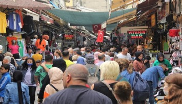 Tarihi Kemeraltı Çarşısı’nda bayram alışverişi yoğunluğu  