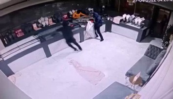 Milyonluk kuyumcu soygunu kamerada