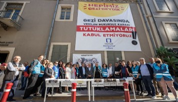 Başkan Soyer’den “Adalet Nöbeti'ne” destek
