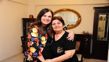 Anne başkandan annelere ziyaret