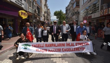 Başkan Vekili Pehlivan, engelli gibi yaşadı