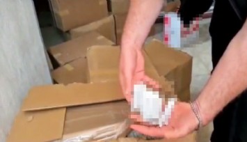 İzmir'de kaçakçılık operasyonu: 4 milyondan fazla makaron ele geçirildi