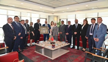 Kuzey Makedonya İçişleri Bakanı Spasovski Manisa'da