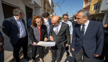 Başkan Tunç Soyer Uzundere’deki çalışmaları inceledi