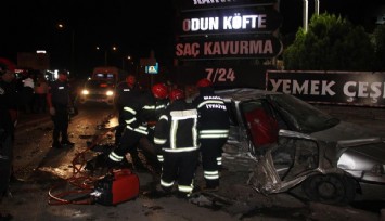 Manisa'da katliam gibi kaza: Alkollü ve ehliyetsiz sürücünün karıştığı kazada 4 can kaybı