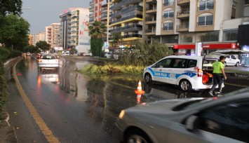 Fırtına Aydın'da hayatı felç etti