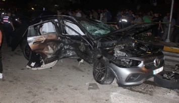 Salihli'de feci kaza: 1 ölü, 3’ü ağır 6 yaralı