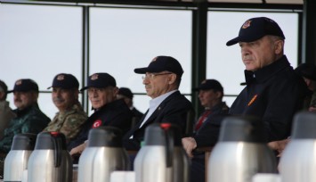 Erdoğan ve Bahçeli Efes 2022 Tatbikatı'nı izledi