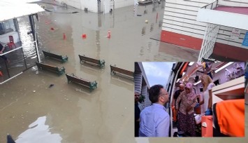Aydın’da su baskınları nedeniyle hastalar, başka hastanelere sevk edildi  