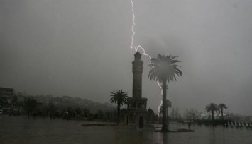 Meteoroloji'den İzmir’in de dahil olduğu 43 il için sarı ve turuncu kodlu uyarı