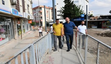 Başkan Gümrükçü, halkın arasında